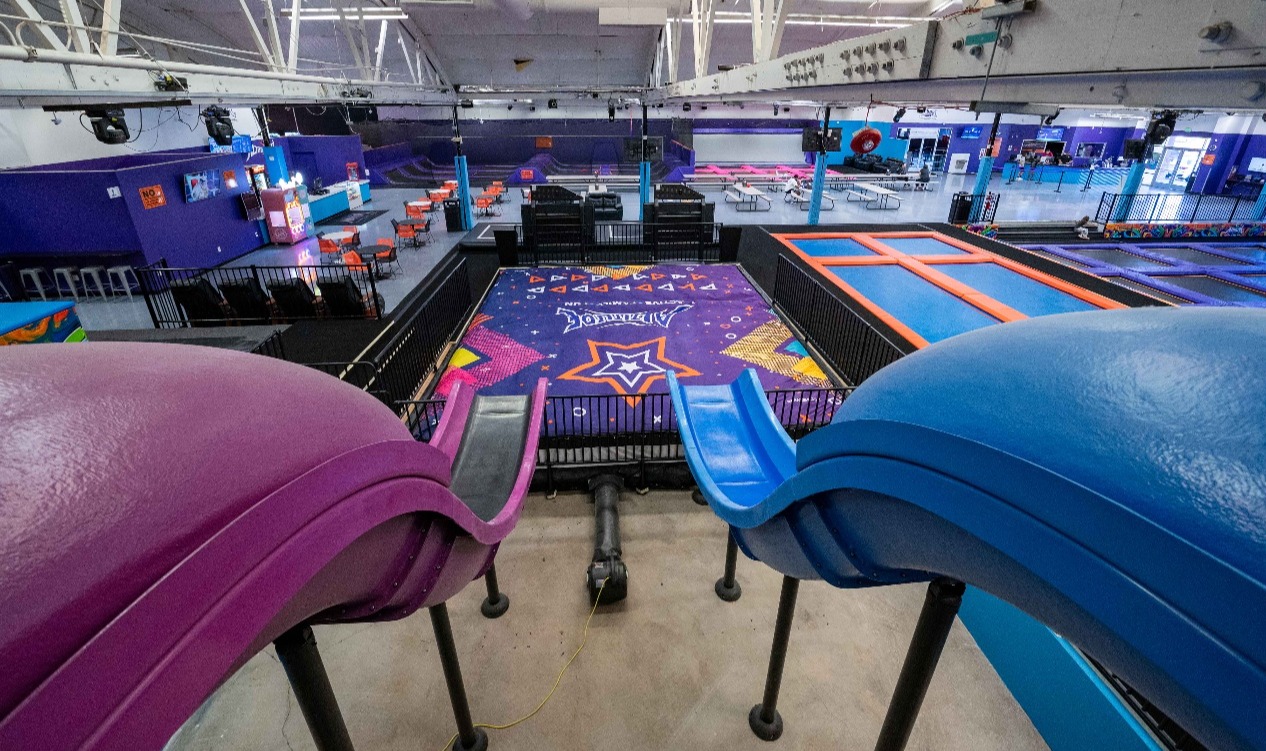 Altitude Park Slides Airbag Air Bag Trampoline Park