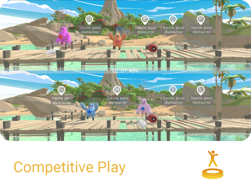 Pleyo USA Jump & Dodge Game